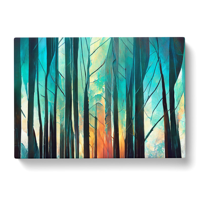 Forest Abstract Vol.3 - Wrapped Canvas, 40cm H x 60cm W x 3cm D