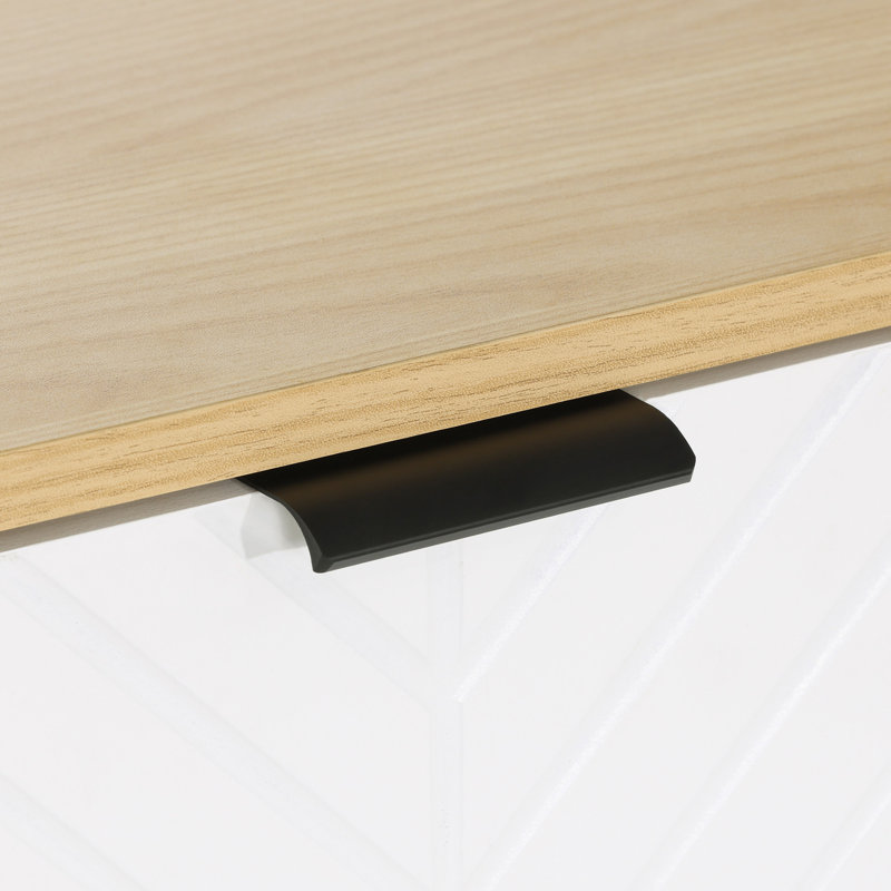 Buffet, armoire d'appoint avec tablettes réglables