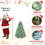  Arbre de Noël bleu-vert avec 2518 pointes PE + PVC-1771062100
