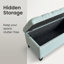Banc de rangement avec repose-pieds Freya-129155622-129155621