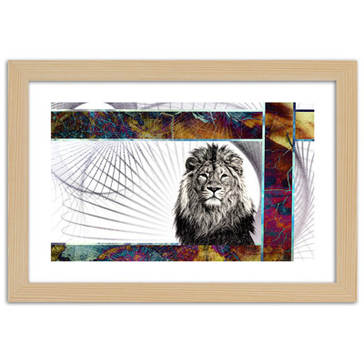 Lions - Single Picture Frame Print