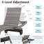 Ensemble de chaises longues 80 po en osier 80 po-1876642250