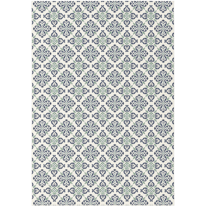 Lunas Floral Indoor / Outdoor Area Rug, Rectangle 200 x 290cm