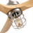 Lahrizi Adjustable Color Temperature 3 Height Ceiling Fan with Light Kit-1101524014