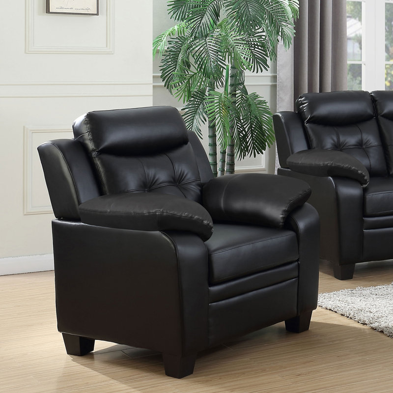 Fauteuil d'appoint rembourré et rembourré Winchell
