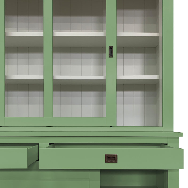 Antione Display Cabinet, Green 