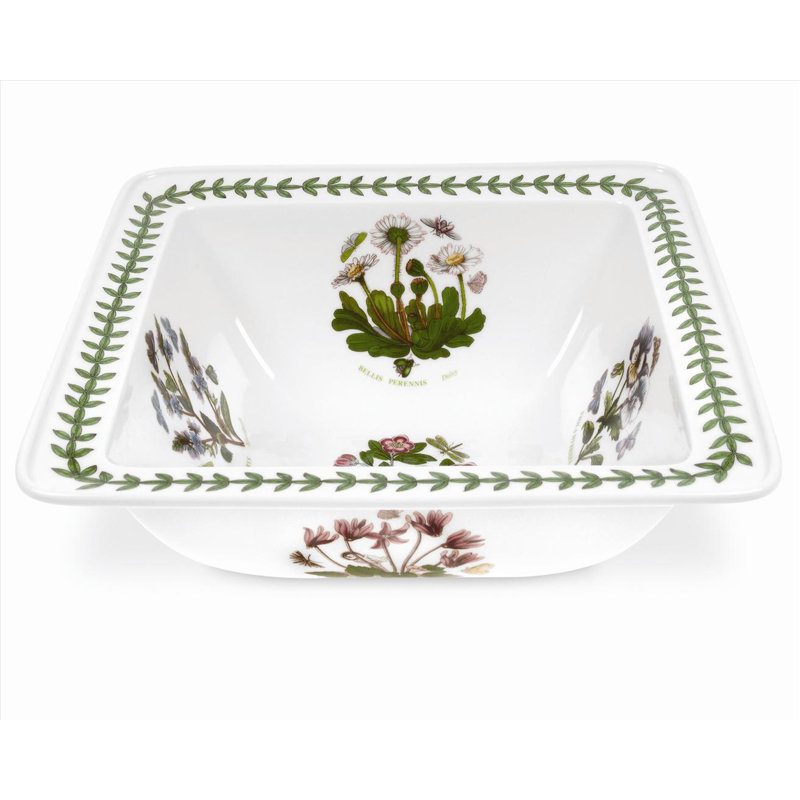 Bol de jardin Portmeirion, carré de salade 10,5 po 2 pte