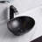 Davivy 16'' X 13.2'' Bathroom Vessel Sinks with Pop Up Drain Easy Installation