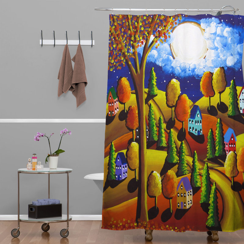 Faustine Floral Shower Curtain