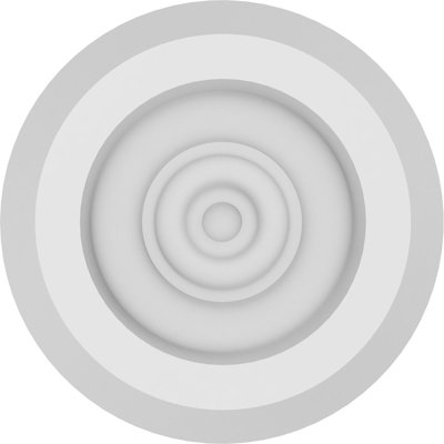 Standard Grayson Bullseye Rosette with Beveled Edge
