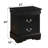 1Pc 2-Drawers Nightstand Wooden Bedroom Furniture-734797418
