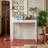 Modern Amy White Console Table, Sofa Table