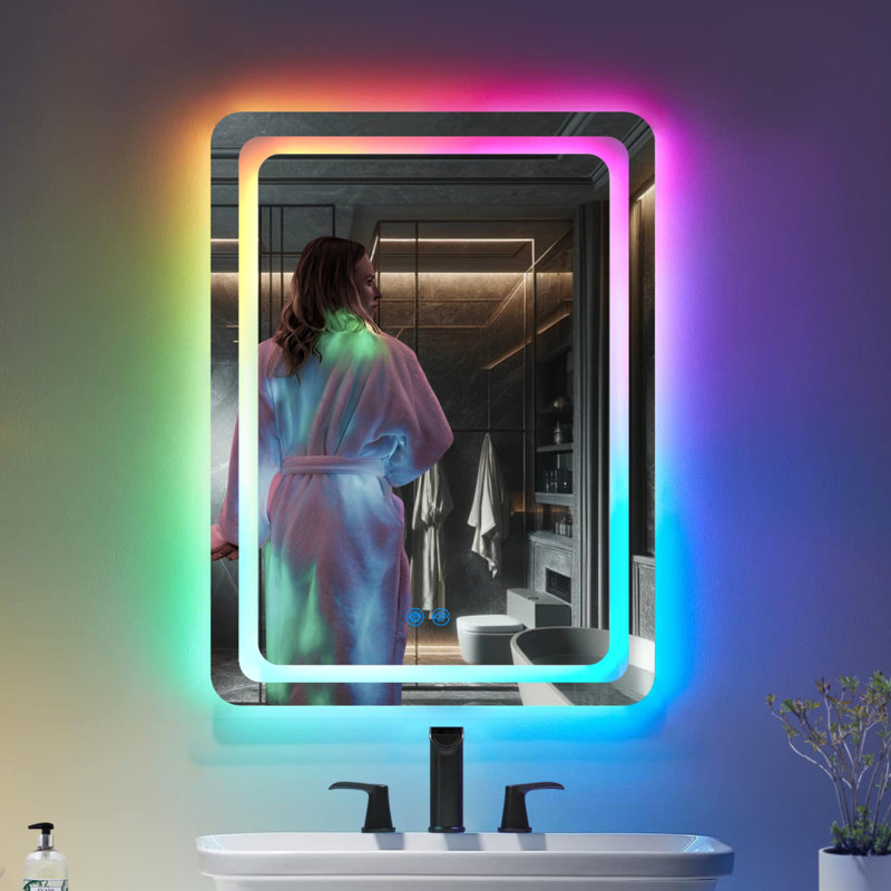 Miroir mural pleine grandeur Denekia, 27,5 po x 20 po