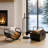 Modern 3‑Piece Fireplace Accessory Set with Log Rack, Firewood Storage Bucket and Complete Fireplace Tools for Home Hearth-1374429488