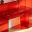 Console décorative moderne en acrylique rouge-899385267