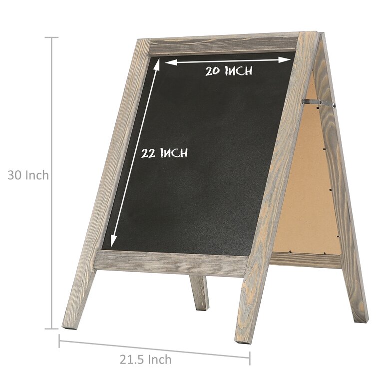 Offex Offex 32h Let Freedom Ring Easel Freestanding Chalkboard Sign  Display- Perfect For Patriotic Holi-Day, Memorial Day, Veterans Day and  More at