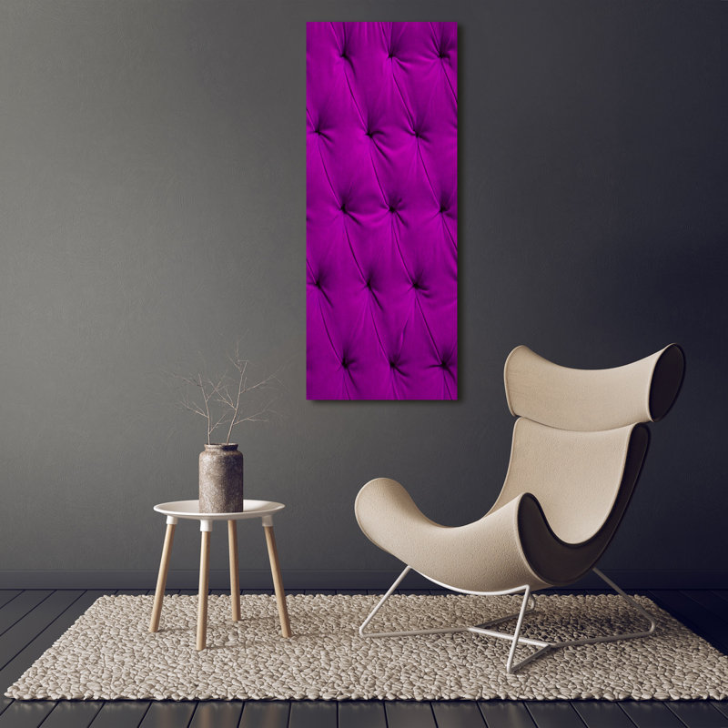 Velvet Wall - Wrapped Canvas Print