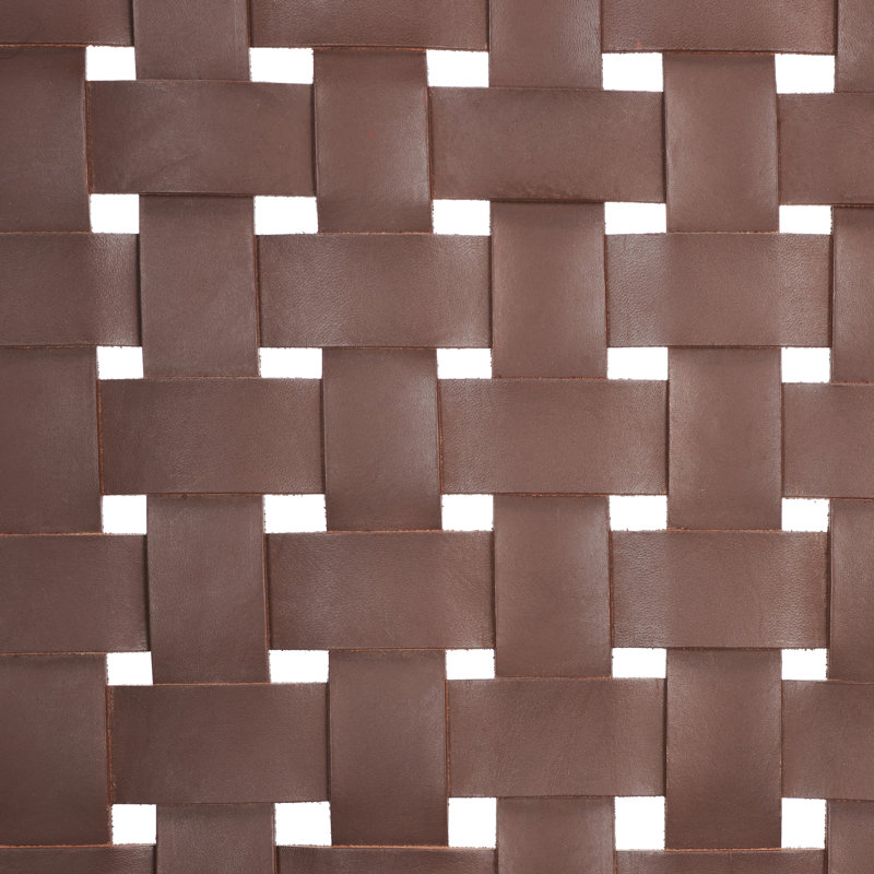 Chaise berçante Crawford, Cognac / noyer