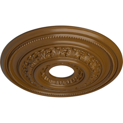 Médaillon de plafond H 17,625 po x l 17,625 po x P 1,875 po Orleans