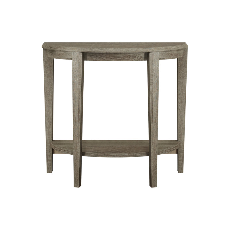 Accent Table, Console, Entryway, Narrow, Sofa, Living Room, Bedroom, Brown Laminate, Contemporary, Modern