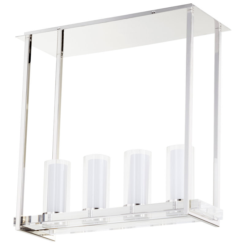 Orion 4 - Light Kitchen Island Pendant, Polished Nickel