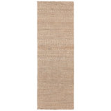 Wool Geometric Area Rug in Brown