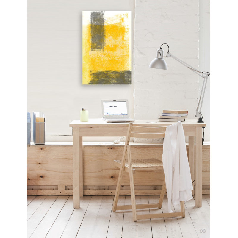 Evolving présente - peinture sur toile tendue, H 45 po x l 30 po