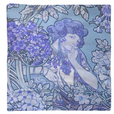 Cotton Floral Square Napkin