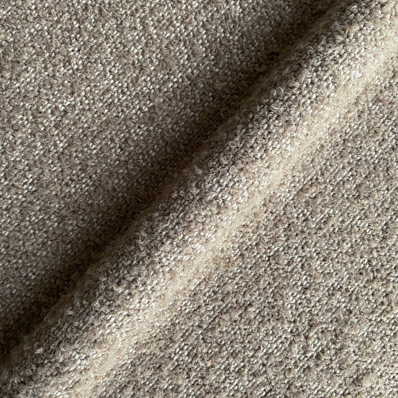 Boucle Marl Fabric, Taupe