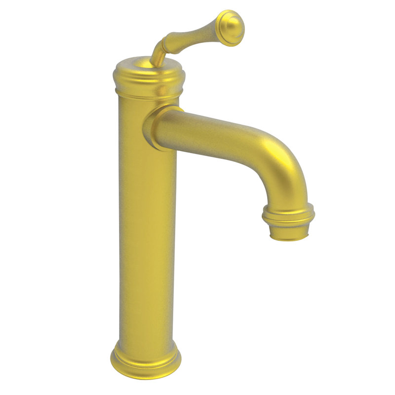 Astor Single Hole Vessel Faucet, Satin Gold (PVD)