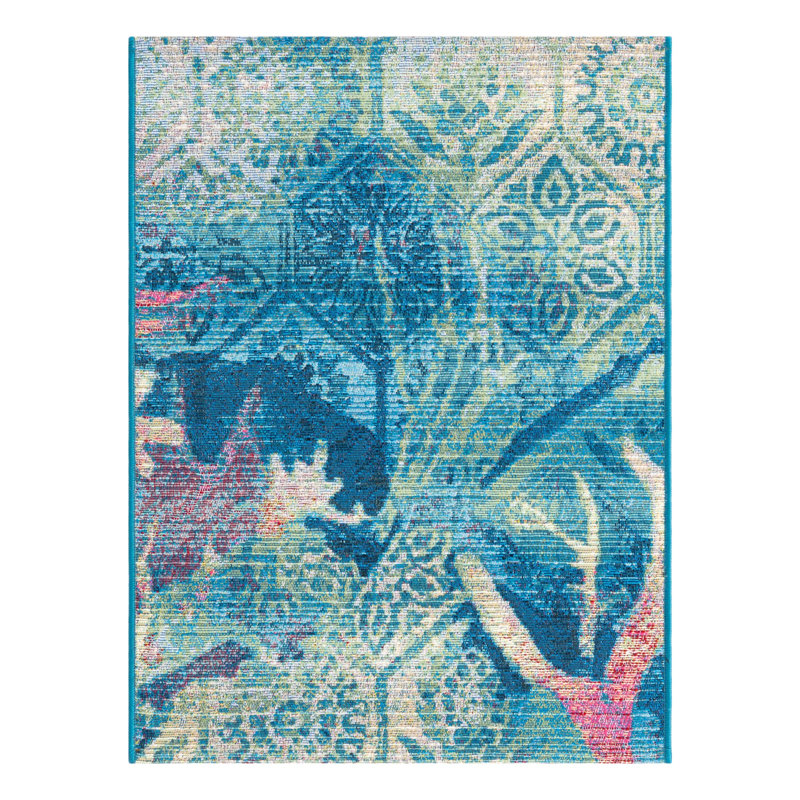 Multi Edgartown Indoor/Outdoor Modern Rug, Rectangle 2' x 3'