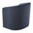 Armino Midnight Faux Leather Swivel Barrel Chair-1044140583