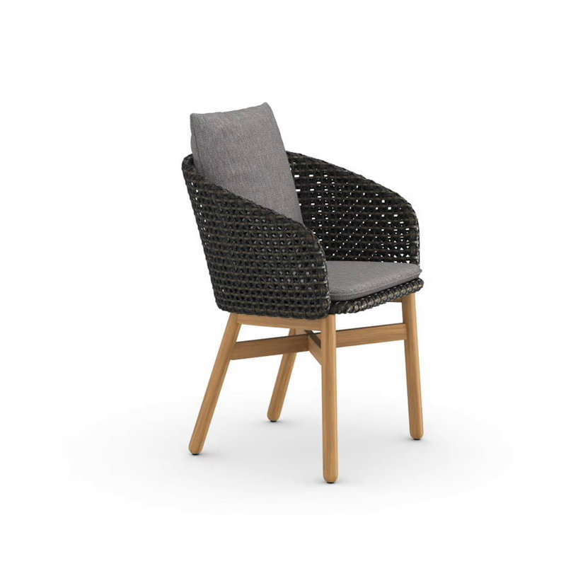 Mbrace Outdoor Dining Armchair, Arabica, Natura Taupe