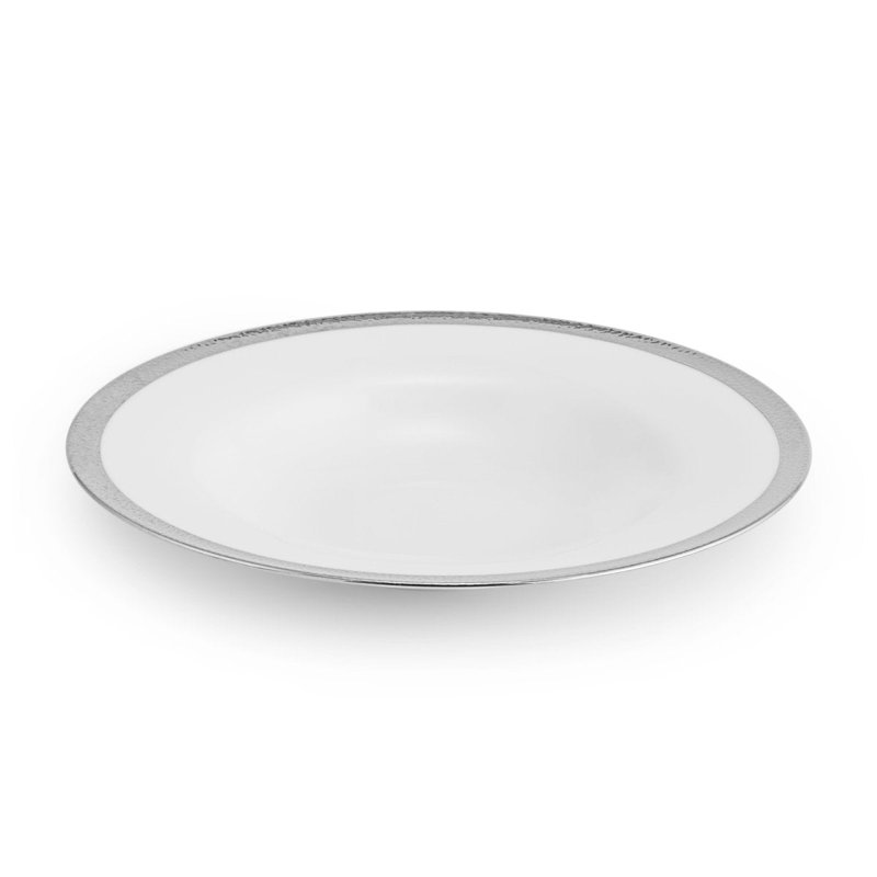 Smith Serving Bowl, Platinum