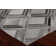 Natural Hide Cowhide Geometric Area Rug in Gray
