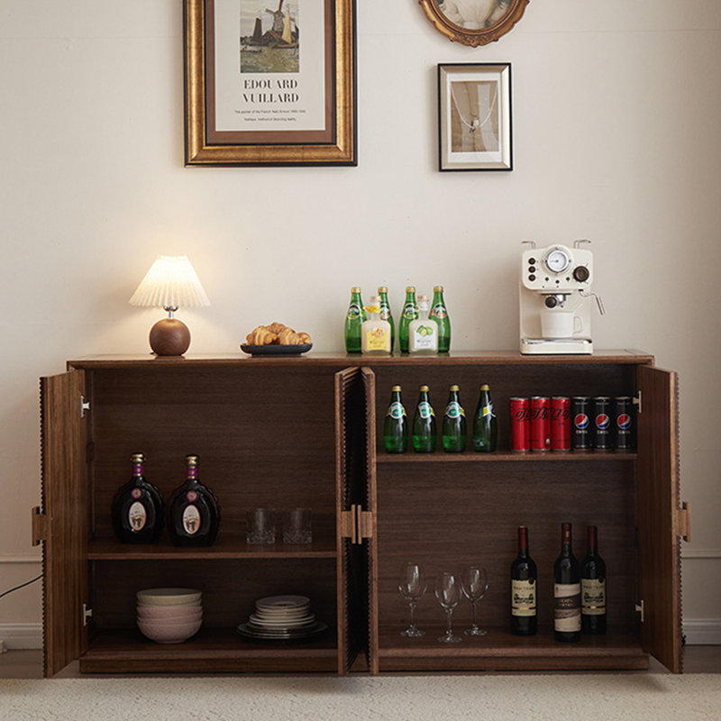 Armoire d'appoint rétro multicouches