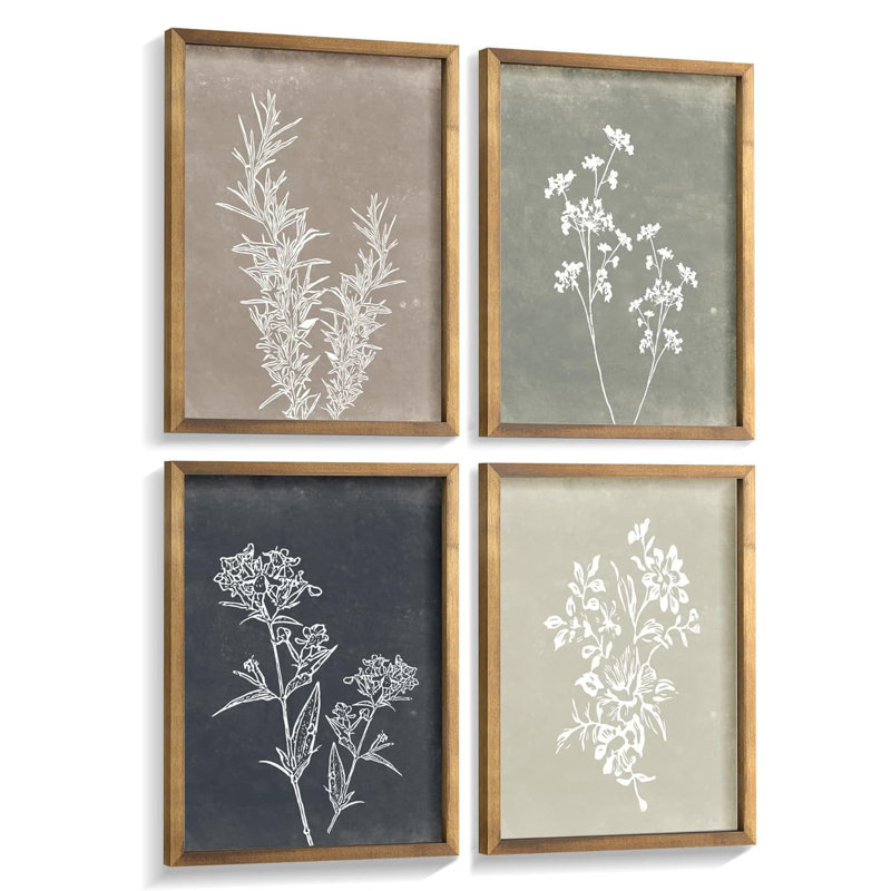 4 Piece Wrapped Canvas Print