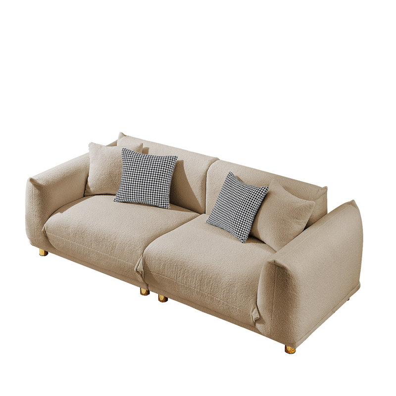 Canapé luxueux en velours Teddy