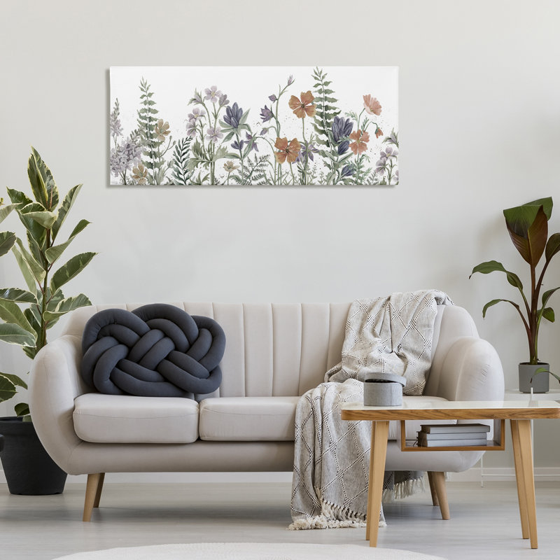 «Blush Summer Botanicals», conception par Cindy Jacobs, H 20 po x l 48 po