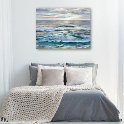 Sea & Sky by Studio Arts Canvas Art Print