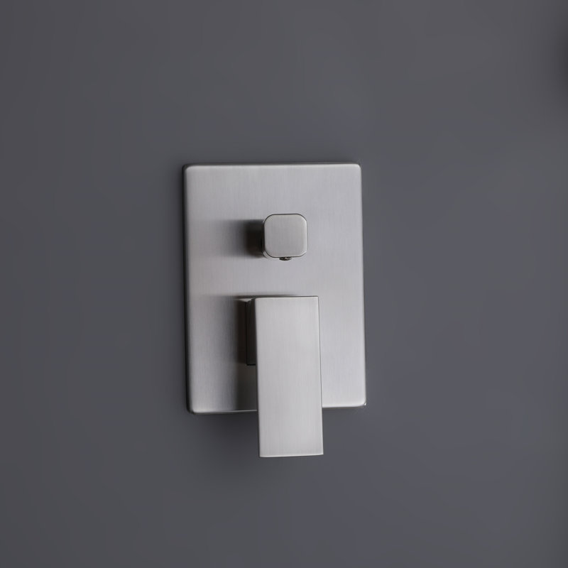 All-In-One Kit with Rough in-Valve, Brushed Nickel