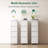 Metal Locking Vertical File Cabinet on Wheels-298503343