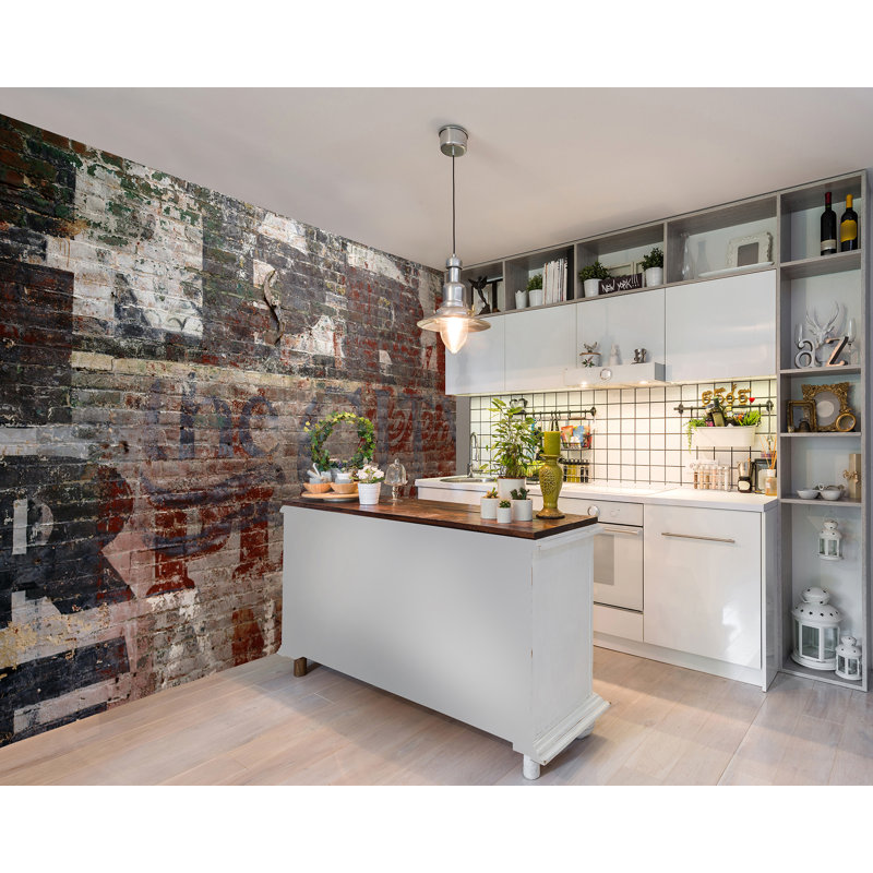 Newville Brick Wall Mural