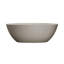 Baignoire autoportante orange de 57 pouces en pierre de résine à surface solide, murs isolés, usure, conception spacieuse avec baignoire relaxante non perméable
