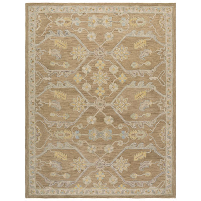 Blossom Hand Tufted Wool Moroccan Indoor Rug