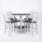 5-Pcs Counter Height Dining Set