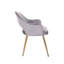 45.49cm H Velvet Upholstered Armchair-528640416