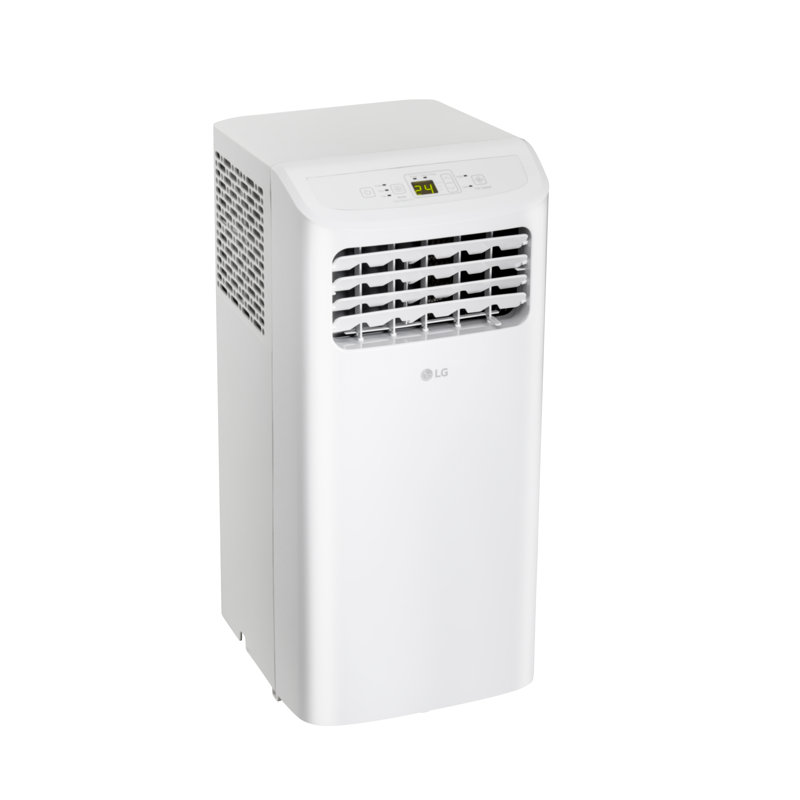 White 5000 BTU Portable Air Conditioner with Remote