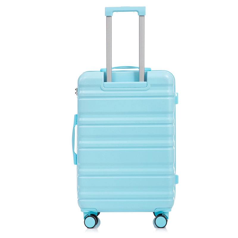 HIFINE TOURIST 20 "/ 24" / 28 "3 pièces / ensemble en valise à roulettes en ABS, valise de cabine, couleur assortie, serrure à combinaison