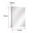Recessed or Surface Mount Frameless Medicine Cabinet With Mirror and Adjustable Shelves-58846979-49971216